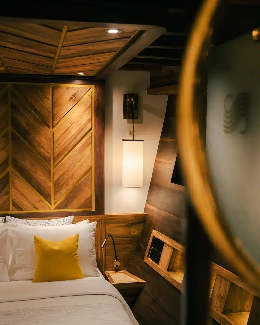Otium yacht interior saloon